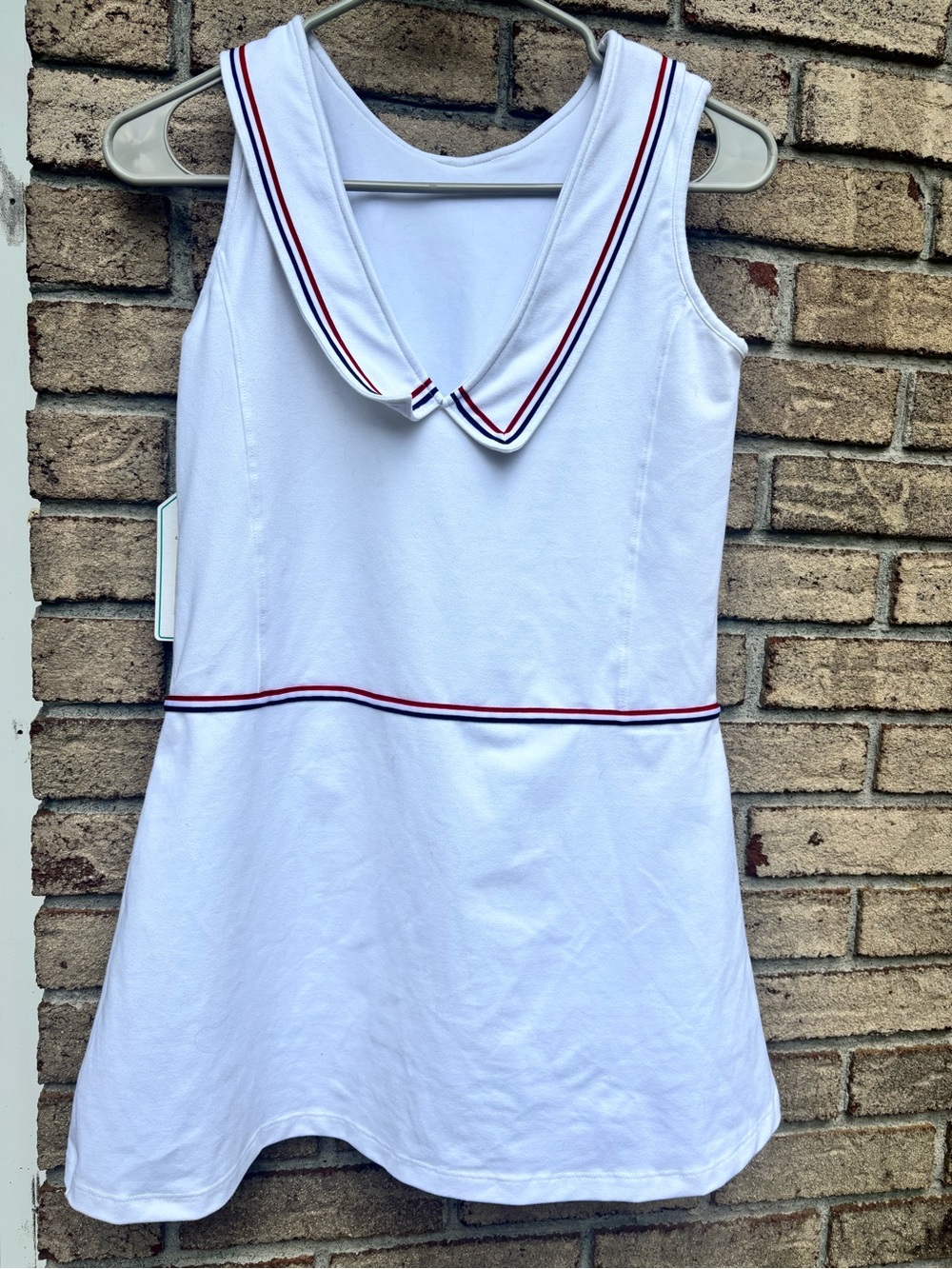 NWT Classic Prep Alice Tennis Performance Americana Romper Size 14 Girls